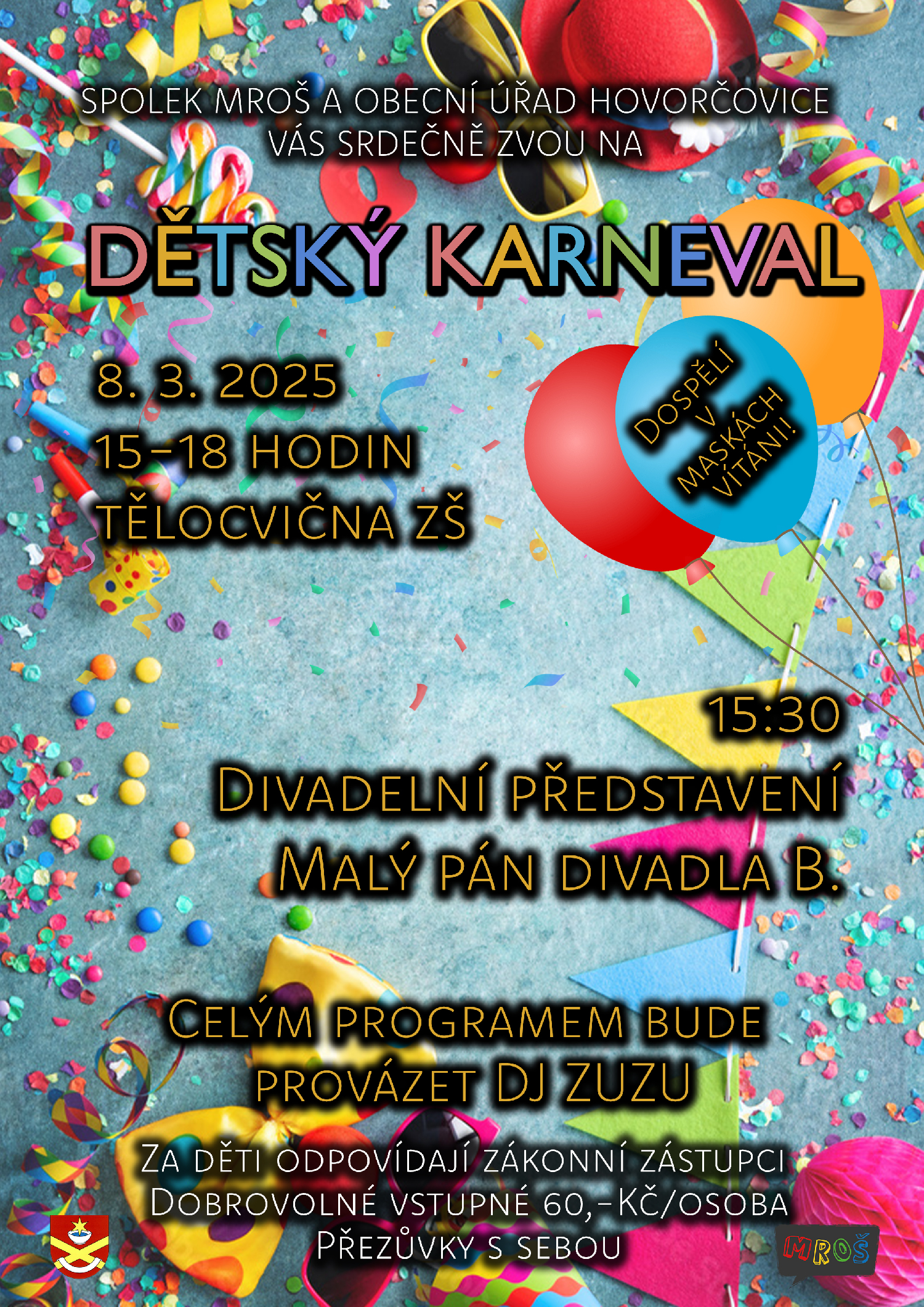 Dětský karneval 2025